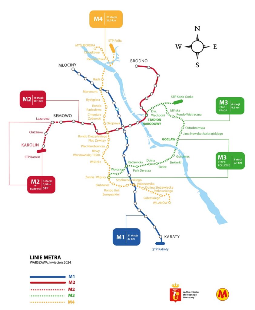 linie metra-plan